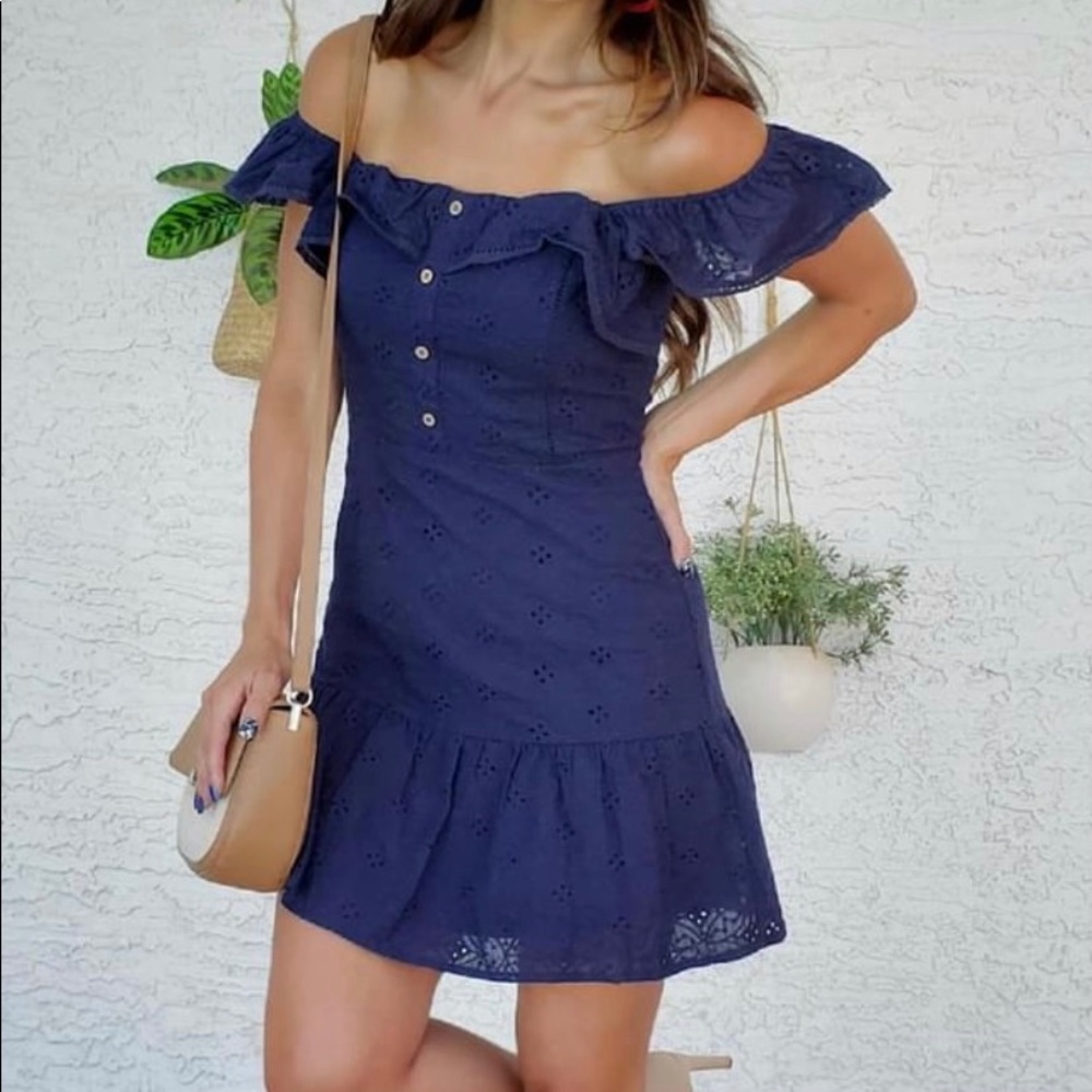 Navy Blue Dress